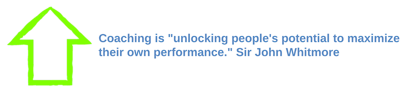coaching quote by John Whitmore
